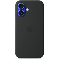 iPhone 16 Silicone Case MS Black APPLE