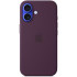 iPhone 16 Silicone Case MS Plum APPLE