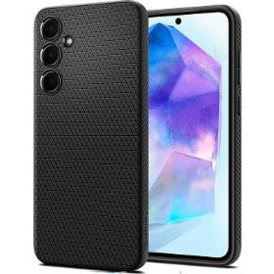 Liquid air case Galaxy A55 black SPIGEN