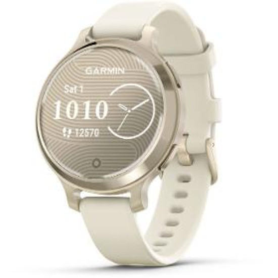 Lily 2 Active Lunar Gold/Bone Silic Band