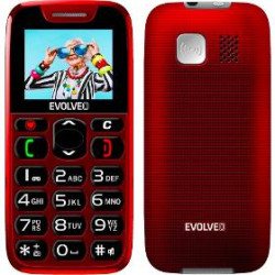 EasyPhone s nab.stojánk. červený EVOLVEO