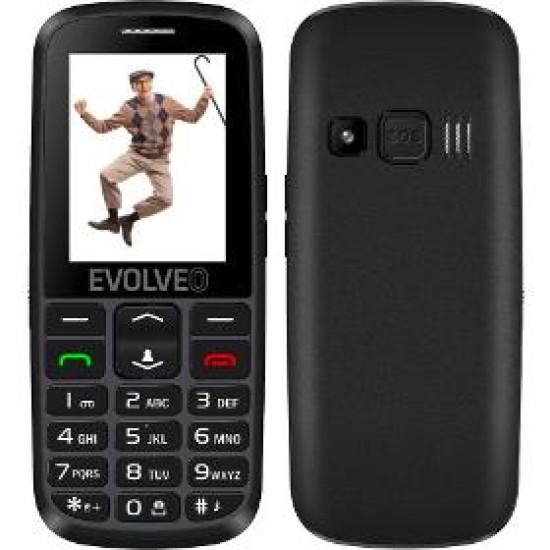 EasyPhone EG s nab. stoj. černý EVOLVEO