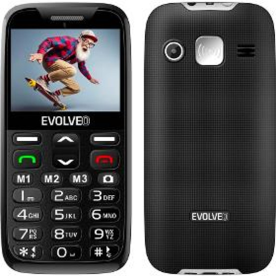 EasyPhone XR s nab.stoj. černý EVOLVEO