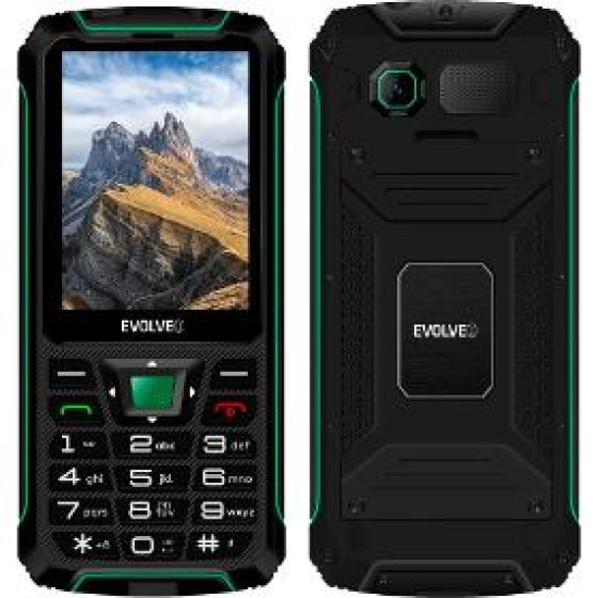 StrongPhone W4 DS černo-zelený EVOLVEO