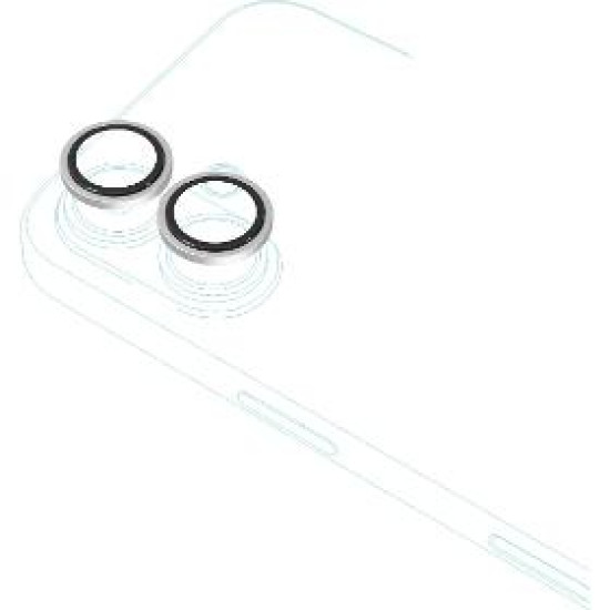 Camera glass Al. iPhone 17 White EPICO