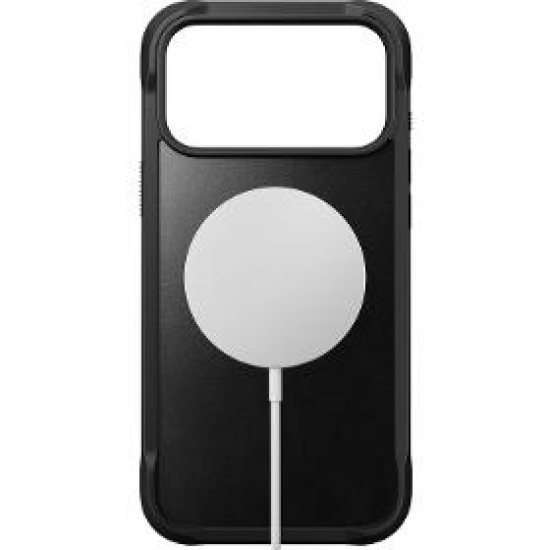 Rugged Leather Case iPhone 17 Pro Max BK