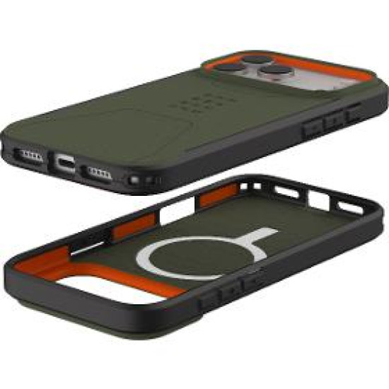 Civilian MS case iP17 Pro Max Olive/Orng