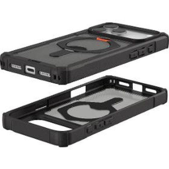 Plasma XTE MS case iP17 Pro Max Bk/Orng