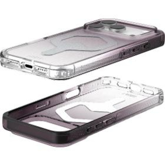 Plyo MS case iP17 Pro Black/Clear Ombre