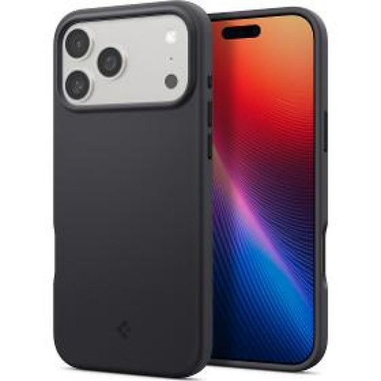 Silicone Fit MS case iPhone 17 Pro Black
