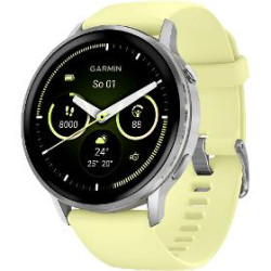 Venu 4 45mm Silver/Citron Silicone band