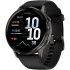 Venu 4 45mm Slate + Black Silicone band