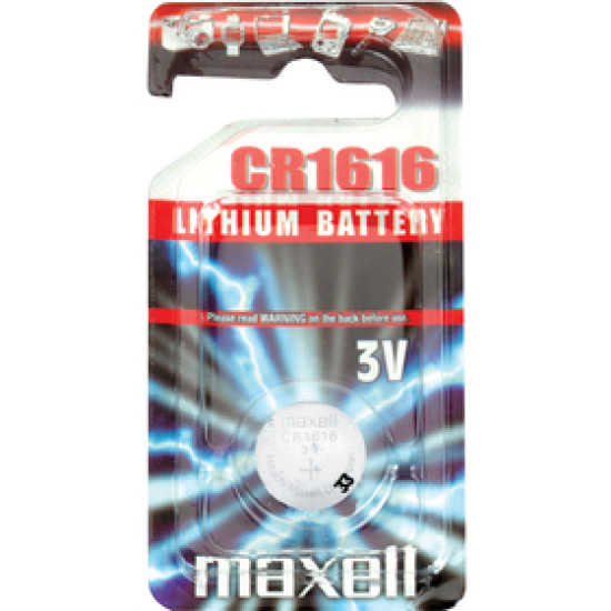 CR1616 1BP Li MAXELL