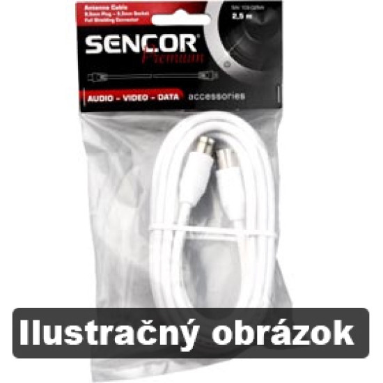 SAV 109-035W ant.koax.kab. M-F P SENCOR