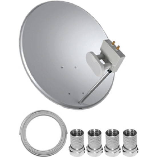 Satelitní set 80 cm + Monoblock Twin