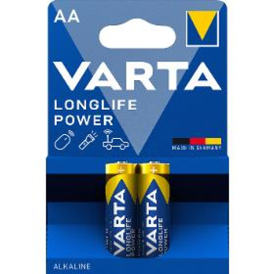 LR6 2BP AA Longlife Power VARTA
