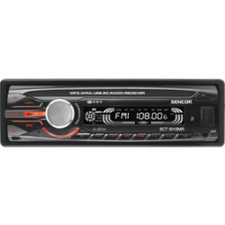 SCT 3018MR AUTORÁDIO S USB/SD/RDS SENCOR