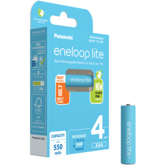 HR03 AAA 4LCCE/4BE ENELOOP LITE N