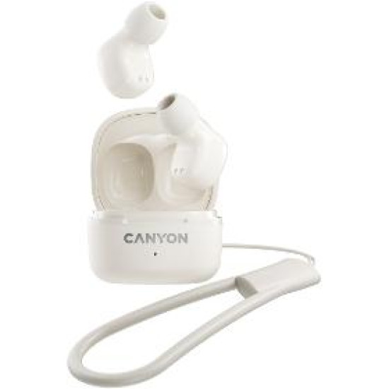 OnGO 4 Mini TWS BT sl.s mik béžov CANYON