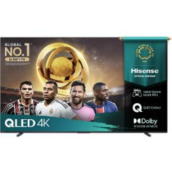 100E7Q PRO QLED TV HISENSE