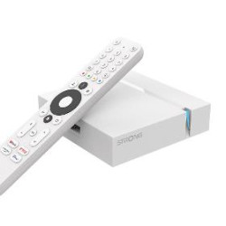 LEAP-S3+ V2 Google TV Box White Strong