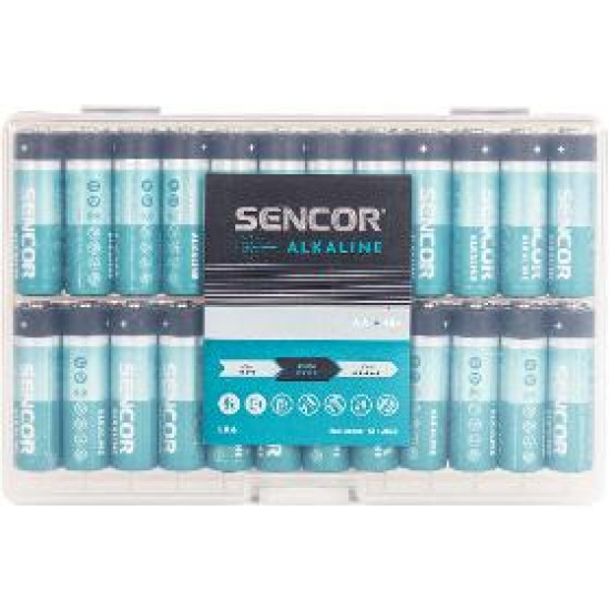 SBA LR6 48 BOX AA Alk SENCOR