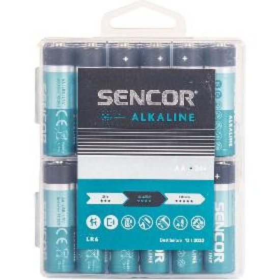 SBA LR6 24 BOX AA Alk SENCOR