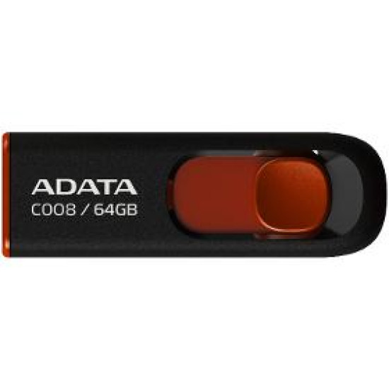 Flash Disk 64GB C008 Black ADATA