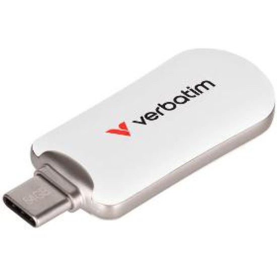 128GB USB Flash 3.2 G1 USB-C Wh VERBATIM