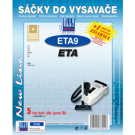 ETA 9 SÁČEK DO VYSAVAČE JOLLY