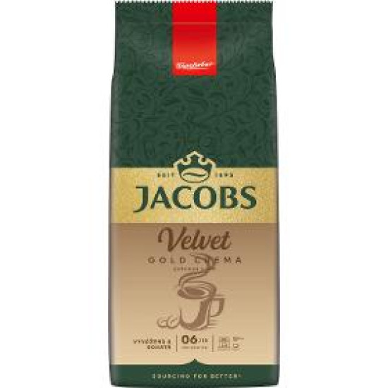 VELVET CREMA GOLD 1000g ZRN. KÁVA JACOBS