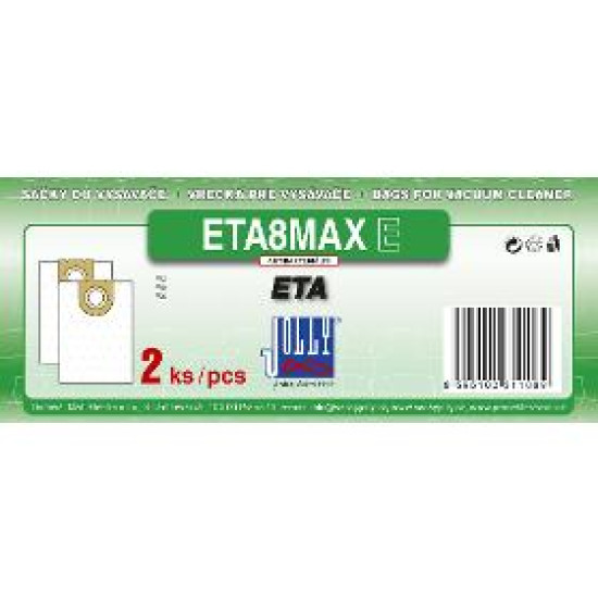 MAX ETA 8 E SÁČKY ETA 2KS EKONOM. JOLLY