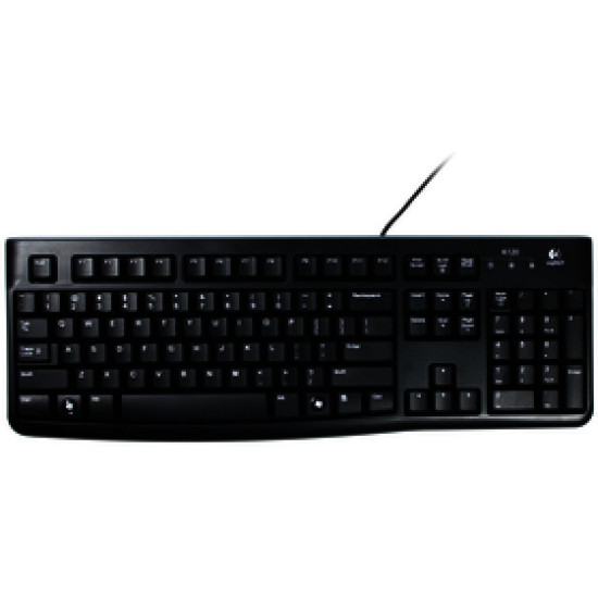 K120 KLÁVESNICE USB BLACK LOGITECH
