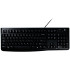 K120 KLÁVESNICE USB BLACK LOGITECH