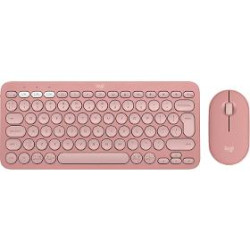 Set Pebble 2 Combo rose LOGITECH