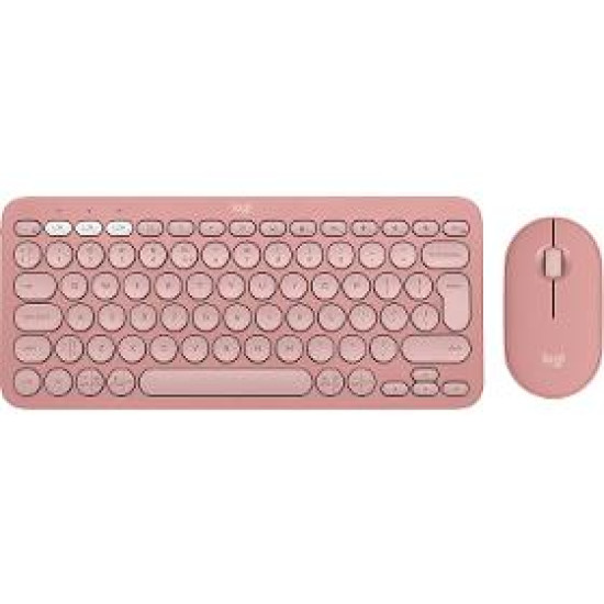 Set Pebble 2 Combo rose LOGITECH