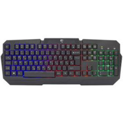 DAKOTA memb. keyboard US BK WHITE SHARK