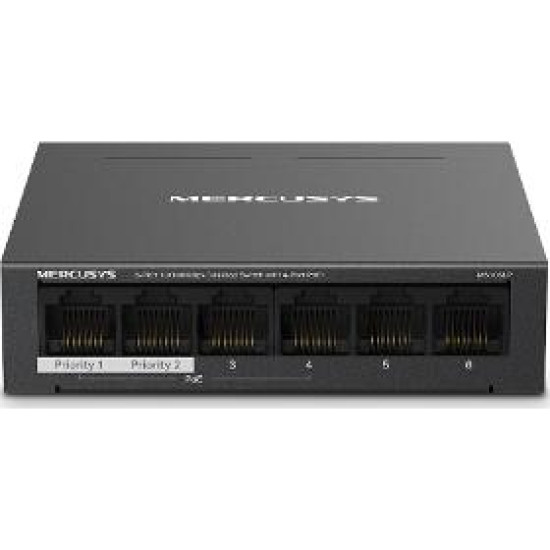 MS106LP 6Port 100 MbpsPoE SwitchMERCUSYS