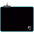 LED LUMINOUS L mouse pad bk WHITE SHARK