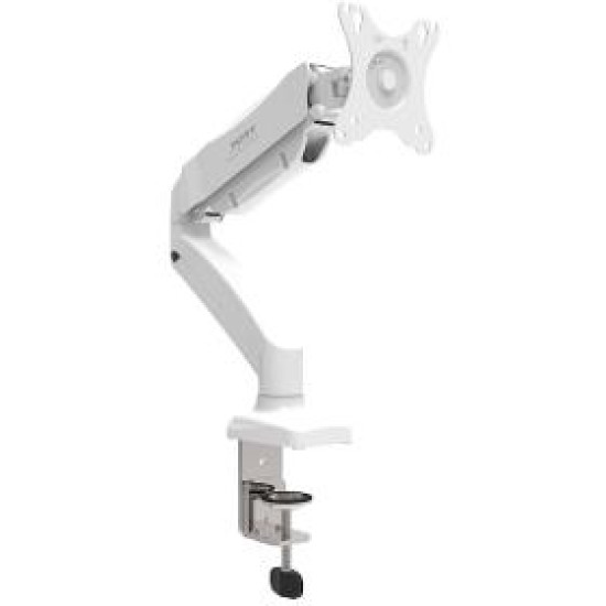 VESA monitor holder 1 arm white PORT