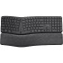 Keyra ergo wrl keyboard US Black TRUST