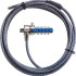 DEFCON T-Lock Resettable Combi CableLock
