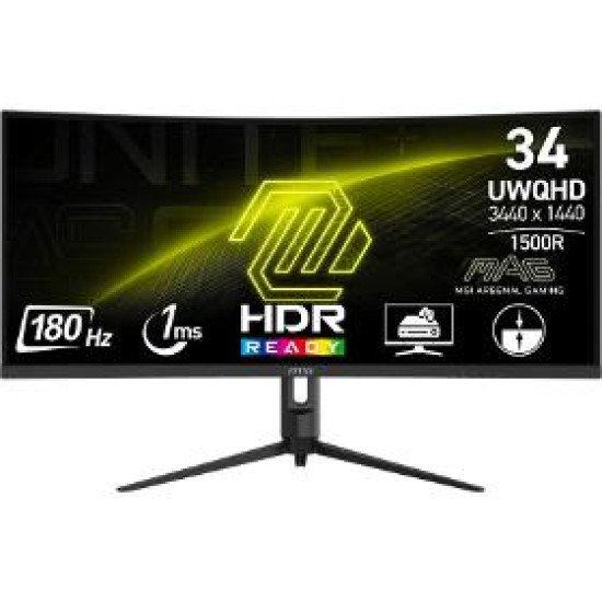 MAG 342CQR E2 34 180Hz 1ms prohnutý MSI
