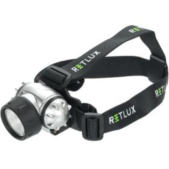 RPL 501 Čelovka 3WATT COB 3xAAA RETLUX