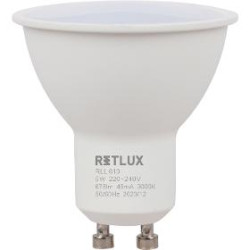 RLL 613 GU10 bulb 5W WW D RETLUX