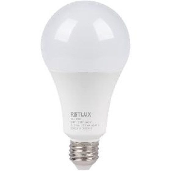 RLL 663 A80 E27 bulb 20W CW D RETLUX