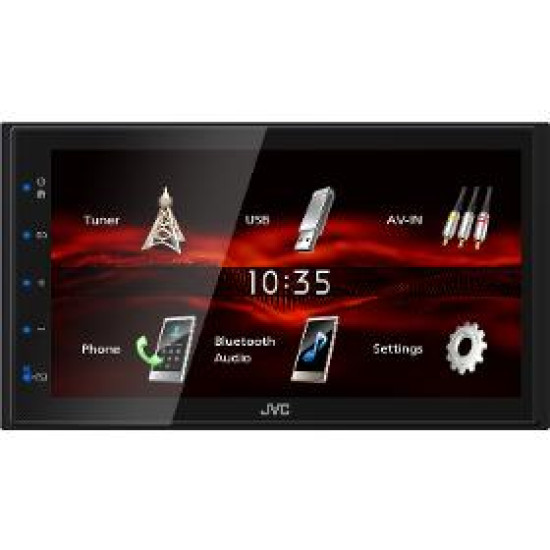 KW-M180BT 2DIN AUTORÁDIO BT/USB/MP3 JVC