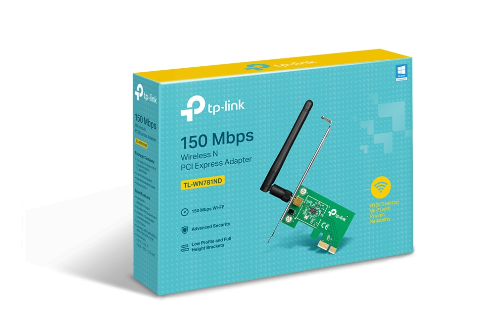 TL-WN781ND Wifi PCI-e Adapter TP-LINK - Obrázek 5
