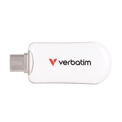 128GB USB Flash 3.2 G1 USB-C Wh VERBATIM - Obrázek 2