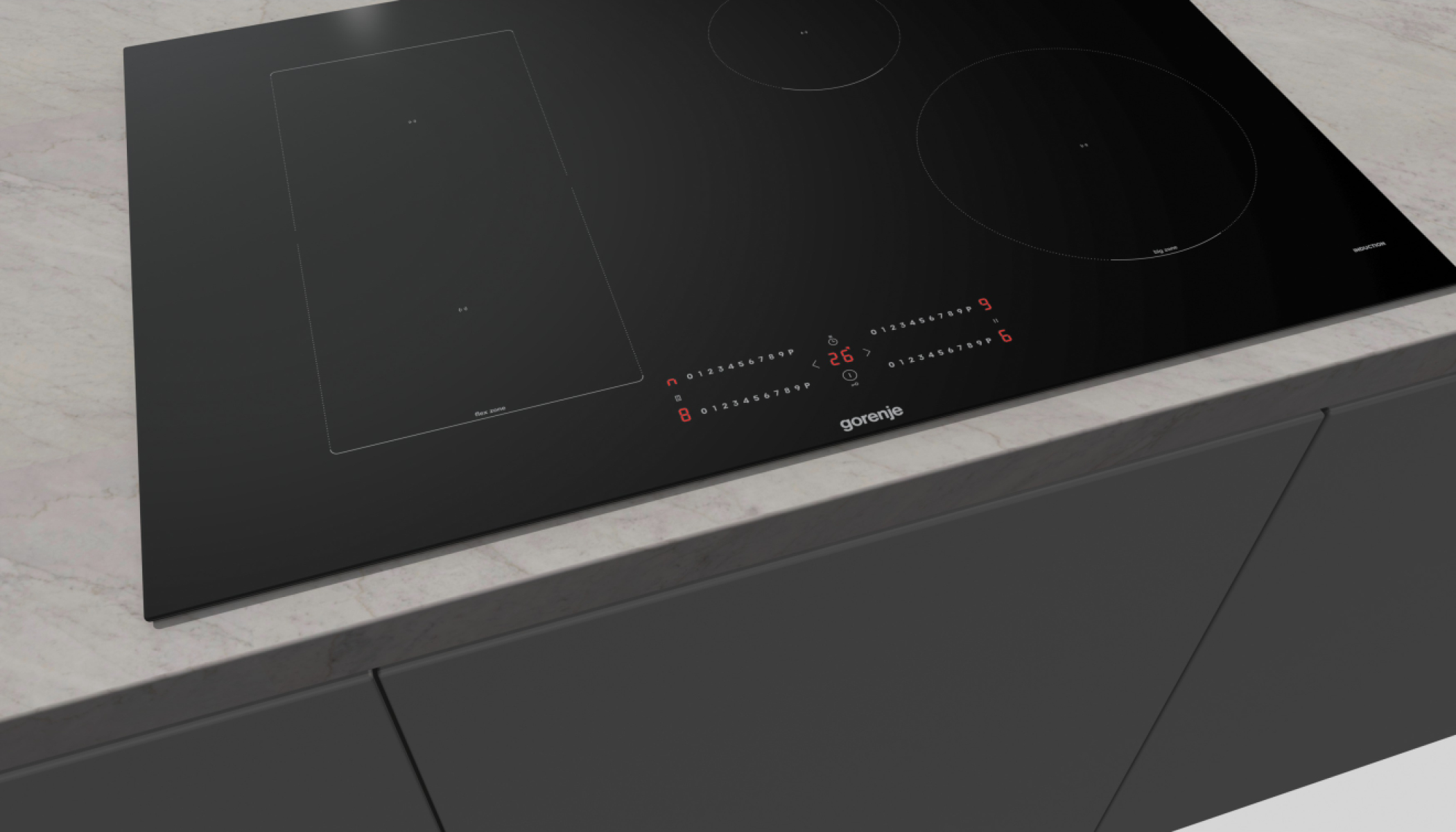 GIC8422BSC VARNÁ DESKA INDUKČNÍ GORENJE - Obrázek 4